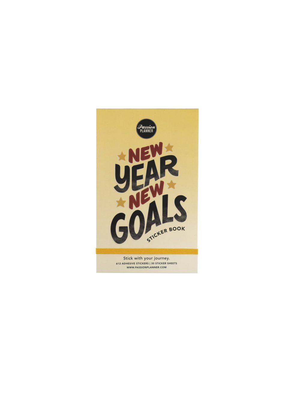 New Year New Goals Sticker Book