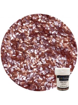 Celebakes Black Edible Glitter Flakes, 1 oz