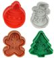 Christmas Cookie Stampers 4pc