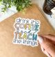 Drink the Coffee Teach Sticker