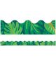 Tropical Leaves Scalloped Bulletin Board Borders