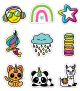 Rainbow Fun Mega Pack Cut-Outs