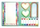 Rainbow Hearts Side Notes Sticky Tab Note Pad