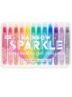 Rainbow Sparkle Metallic Watercolor Gel Crayons 12pc