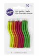 Wavy Strick Sparkler Candles 10pc