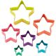 Wilton Star-Shaped Fondant Cut-Out Set 6pc