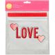 LOVE and Hearts Valentine's Day Resealable Treat Bags 20ct