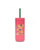 Make Time for Sunshine Stainless Steel Tumbler with Straw