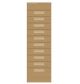 Burlap 10 Pocket File Storage Pocket Chart