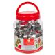 Wilton Christmas Cookie Jar Metal Cookie Cutter Set, 40-Piece