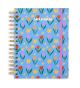 24/25 Tulips on Blue Medium 17-Month Academic Planner