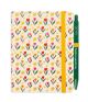 Tulips on Cream Mini Notebook with Pen