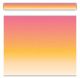 Pink and Orange Color Wash Straight Border Trim