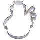 Celebakes Snowman With Scarf Cookie Cutter, 4.25