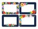 Wildflowers Name Tags/Labels - Multi-Pack