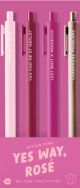 Yes Way Rosé Jotter Pen Set 4pc