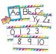 Brights 4Ever Alphabet Line Bulletin Board