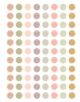 Terrazzo Tones Circles Mini Stickers Valu-Pak