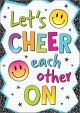 Let’s Cheer Each Other On Positive Poster