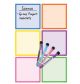 Colorful Dry-Erase Magnetic Square Notes