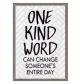 One Kind Word Positive Poster