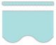 Pastel Blue Scalloped Border Trim