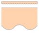 Peach Scalloped Border Trim