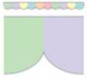 Pastel Pop Scalloped Die-Cut Border Trim