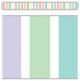 Pastel Pop Stripes Straight Border Trim