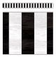 Modern Farmhouse Black Stripes Straight Border Trim