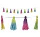 Tie-Dye Tassels Garland