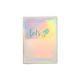 Let's Go Iridescent Passport Case