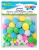 Easter Pom Pom Assortment 100pc