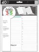 Happy Planner Daily Fill Sheet Classic