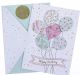 Floral Balloons Birthday Handmade Card