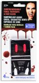 Vampire/Werewolf Fright Fang Toothcaps & Fake Blood