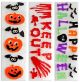 Halloween Gel Cling Banner