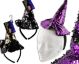 Halloween Sequin Witch Hat Headband