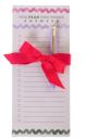 Bright Squiggle Magnetic Notepad with Pen