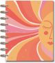 Undated Retro Sunset Classic Dashboard Happy Planner