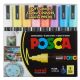 POSCA Paint Marker Medium Soft Colors 8 Colors Sets