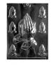 Assorted Praying Hands Chocolate Candy Mold