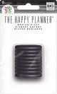 Happy Planner Black Medium Dics 9pc