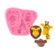 Zoo Animal Silicone Mold