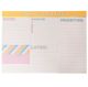 Colorful Cream Sticky Notes Set