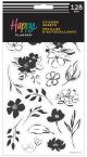 THP Sketchy Florals 10 Sheet Sticker Value Pack