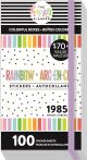 Rainbow Colorful Boxes Mega Value Pack Stickers - 100 Sheets