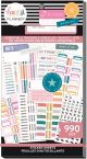 Happy Planner Essentials Tracker & Checklist Sticker Value Pack