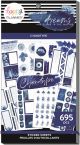 Happy Planner Cyanotype Sticker Value Pack