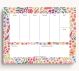 Countryside Blooms Weekly Planner Notepad 8.5x11